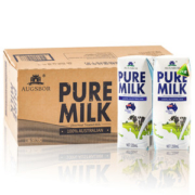 澳格堡 全脂纯牛奶 250ml*24盒