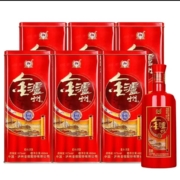 泸州老窖 金泸州韵坛52度白酒 450ml*6瓶 整箱装