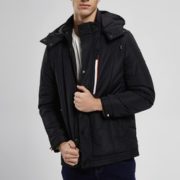 U.S. POLO ASSN. 男士纯色连帽棉衣 低至99.5元/件