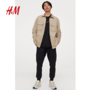 H&M 0930409 男士束脚工装裤