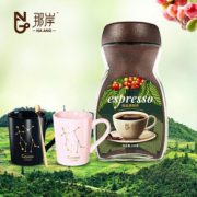 那岸速溶醇品纯黑咖啡灌装（100g）