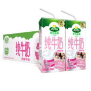 Arla 爱氏晨曦 3.6g蛋白质 脱脂纯牛奶 200ml*24 *2件