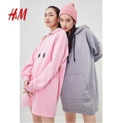 HM 0912579 女士简约连帽卫衣连衣裙