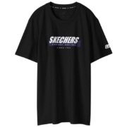 百亿补贴：Skechers斯凯奇 男款 圆领 针织短袖 L320M245
