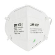 3M 90系列 9001 KN90折叠耳戴式口罩 白色 50只