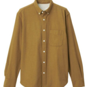 限码：MUJI 无印良品 M9AC766 男士休闲衬衫