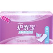 护舒宝 超薄 透气纯棉感卫生护垫 无香 40片