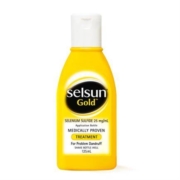 SELSUN Gold 去屑控油止痒洗发水 125ML黄瓶*8件