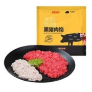 风味坐标 京东跑山猪 黑猪肉馅 400g *6件
