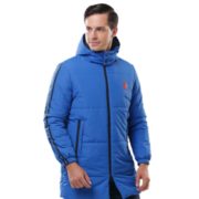 U.S. POLO ASSN. 美国马球协会 男士中长款连帽棉服