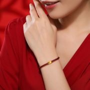 CHJ JEWELLERY 潮宏基 SHG30000676 黄金串珠足金转运珠