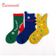 Caramella 焦糖玛奇朵 儿童秋冬中筒袜 3双