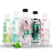 吾辈时代 国潮无糖气泡苏打水 多口味可选 480ml*4瓶