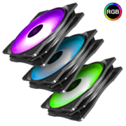 DEEPCOOL 九州风神 魔环 120RGB 机箱风扇 三件套（120mm、RGB）