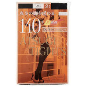 ATSUGI 厚木 女士连裤袜 140D 2双装 2组 M-LL 黑色