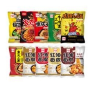 聚划算百亿补贴 :阿宽 红油面皮巷子面火鸡面 10袋组合装1047g