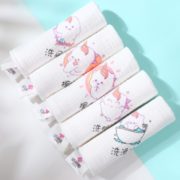 百亿补贴！ grace 洁丽雅 婴儿纱布毛巾 5条装 12.9元包邮