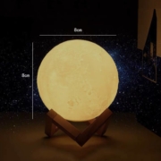 诺沃伦 3D装饰灯 月球灯+支架