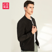 红豆男装 2021新装 男士时尚运动棒球领夹克外套
