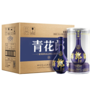 郎酒 青花郎 陈酿 53度 整箱装 高度白酒 500ml*6瓶 酱香型