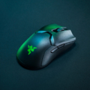 Razer 雷蛇 毒蝰终极版 74克轻量 电竞鼠标 无线鼠标 游戏鼠标 RGB充电底座 20000DPI 黑色