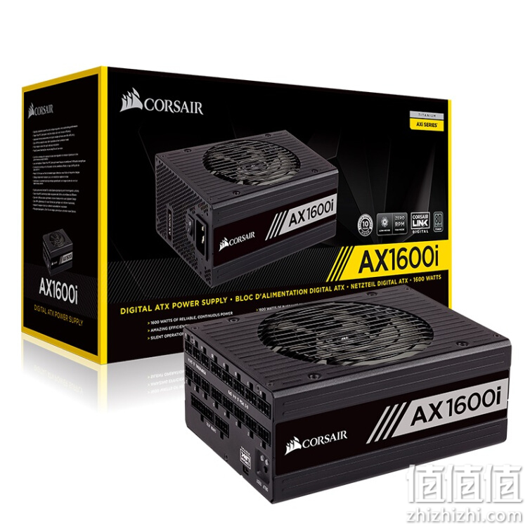 USCORSAIR 美商海盗船 AX1600i 1600W 电脑电源评测