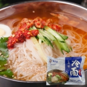 东方态美 韩式精品大冷面内含调料包 390g*5