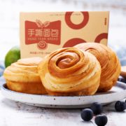 层层酥软！友臣 手撕面包 500g 7.9元包邮（需用券）