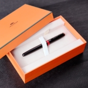 Jinhao 金豪 红韵系列 75钢笔礼盒装 0.5mm 明尖 极夜黑