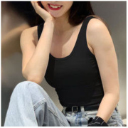 玖莎黛 女士棉质修身背心 多款可选