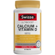 澳洲进口 Swisse 柠檬酸钙维生素D  90片