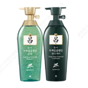 韩国原装进口 Ryo绿吕 舒盈清润控油无硅油洗发水/护发素 500ml