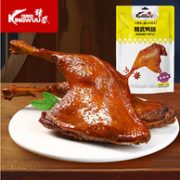 白菜价！KINGWUU 精武武汉麻辣鸭腿 120g x5件