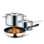黑卡会员！WMF 福腾宝 Gala Plus 锅具套装 3件套