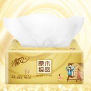 10点开始、88VIP！ 清风 原木纯品金装系列 抽纸 3层*110抽*30包