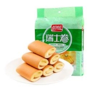 限地区：盼盼 瑞士卷香蕉味卷式夹心蛋糕240g 内装12枚 *6件