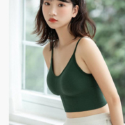 【第二件8.9元】DLZA 带胸垫美背心