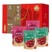 88VIP：楼兰蜜语 红枣礼盒1800g+马奇新新巧克力注芯蛋卷饼干85g*3罐+凑单品