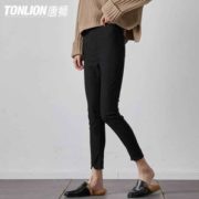 3日0点！Tonlion 唐狮 623120093449 女款紧身百搭休闲裤