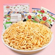 88VIP：口水娃 炒米休闲零食280g*2件
