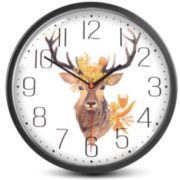 12日0点！ LAMIKO 家用卡通静音挂钟 8.9元包邮（双重优惠）