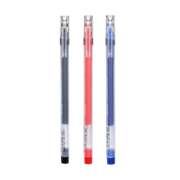 齐心文具 中性笔 大容量 全针管头0.5mm 12支