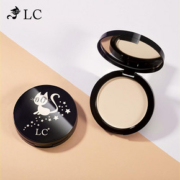 LC小猫粉饼定妆粉控油持久防水防汗8g