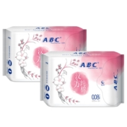 ABC 汉方纯棉 0.08cm特薄卫生巾 285mm*12片 *6件