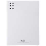 京东PLUS会员： fizz 飞兹 A2385 加厚A4单强力文件夹板(含插页) 白色 *3件