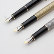 JINHAO 金豪 75 钢笔 F尖 黑杆金夹
