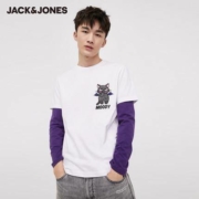 5日0点：Jack Jones 杰克琼斯 220201645 圆领T恤