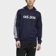 ADIDAS 3-Stripes Linear男士连帽卫衣