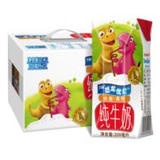百亿补贴！Laciate 兰雀 恐龙优尼全脂牛奶 200ml*12盒 27.8元包邮