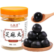 九物道 纯手工制九蒸九晒 黑芝麻丸 9g*12丸